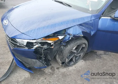 2022 Hyundai Elantra Limited z USA, uszkodzony, nr VIN KMHLP4AG8NU356106